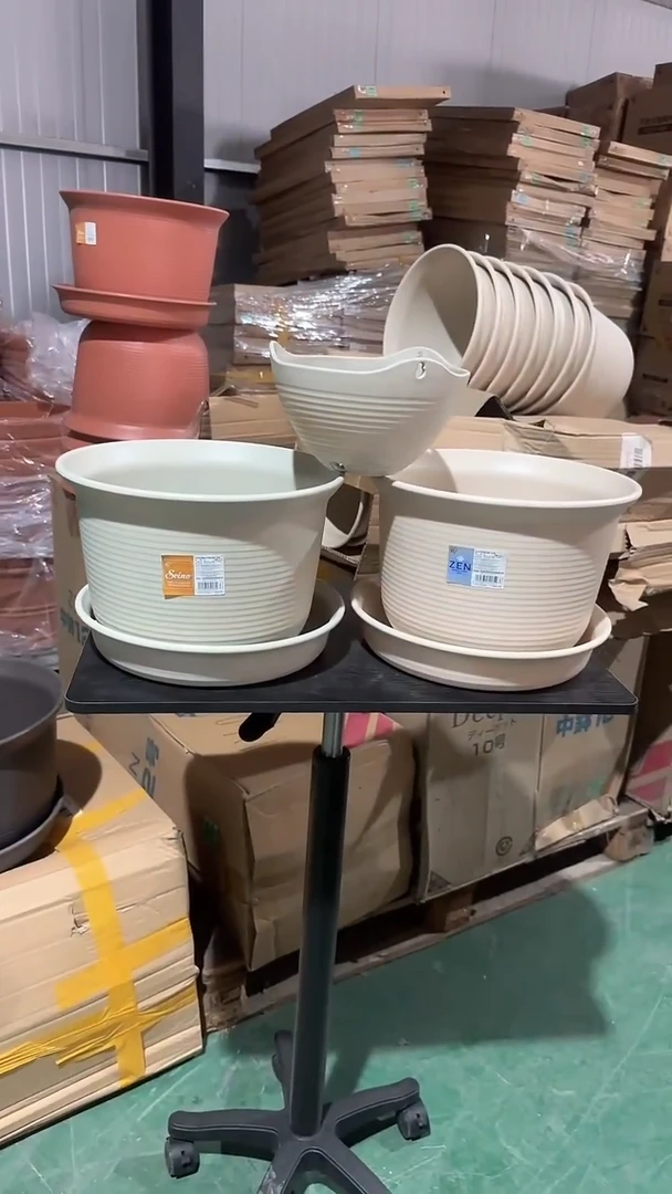 SEINE盆+托10号理石*5