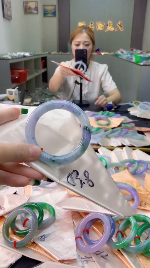 未镶嵌手镯翡翠0399623154