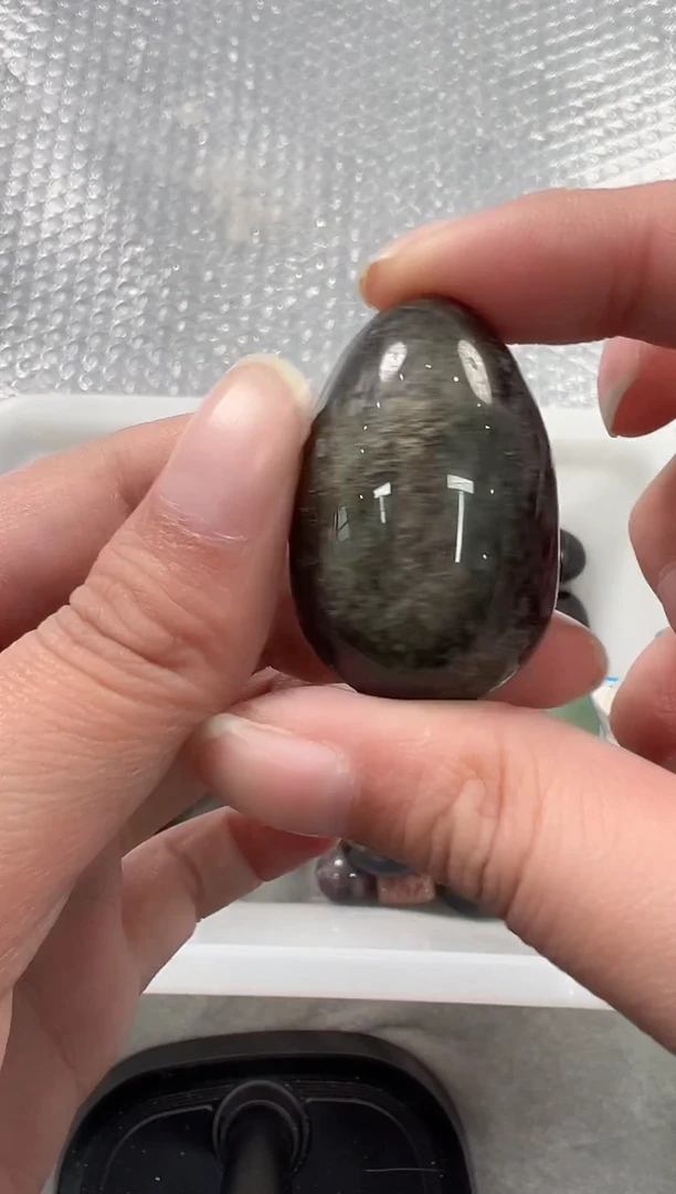 未镶嵌珠宝半成品水晶S404 约3.7cm