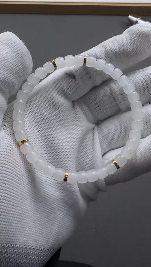 【闪购商品】和田玉（白玉）手串手串未镶嵌手串手串