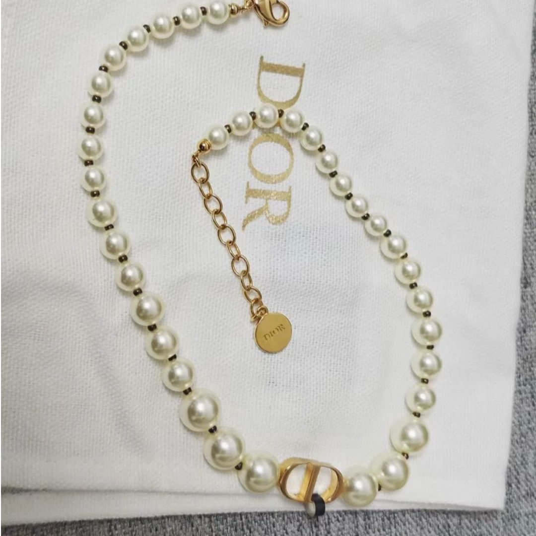 99新 DIOR/迪奥 珍珠项链