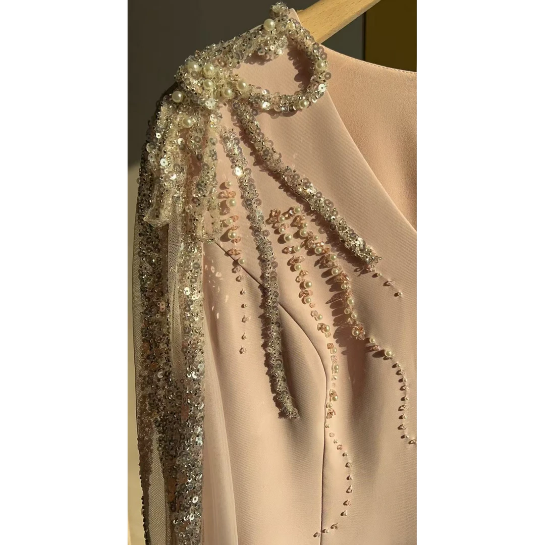 RENIYA原创设计师品牌2025气质优雅时尚连衣裙