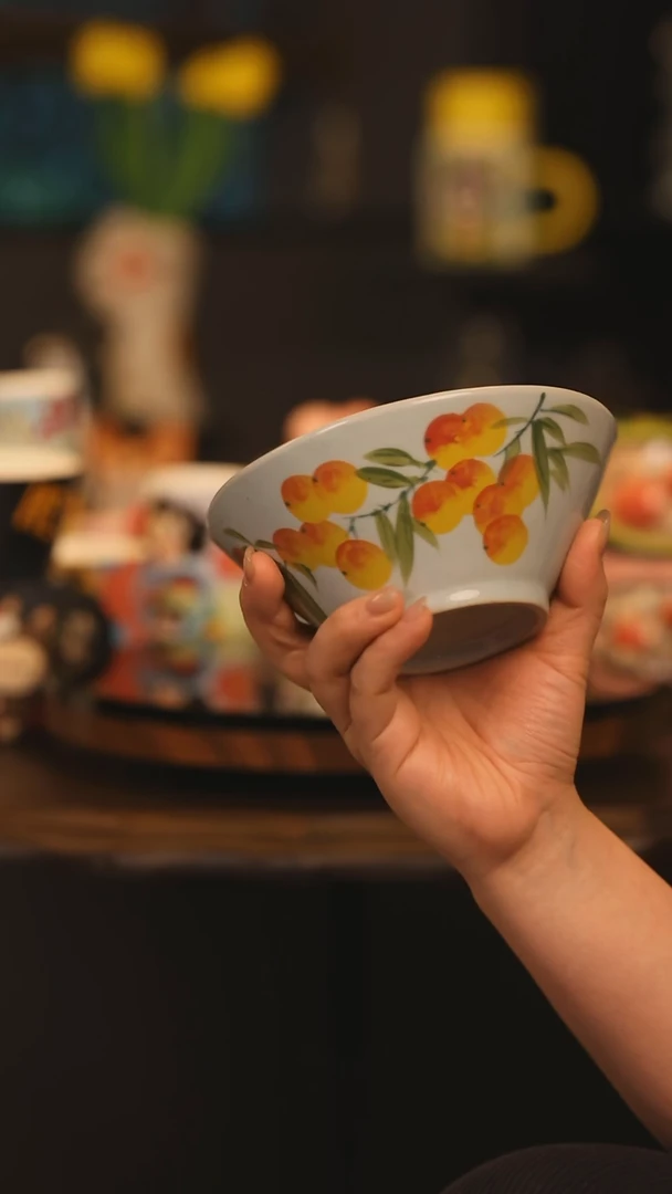 【闪购商品】摆件景德镇釉下彩绘设计师款陶瓷