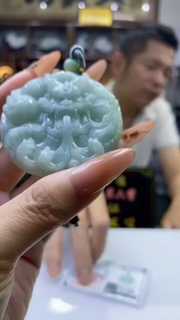 颈饰未镶嵌翡翠8758