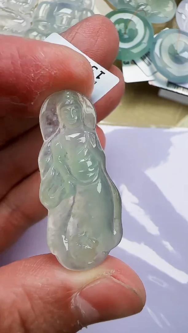 颈饰未镶嵌翡翠缅甸翡翠a货