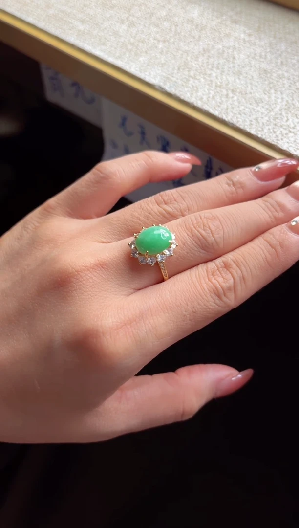 未镶嵌戒指翡翠228