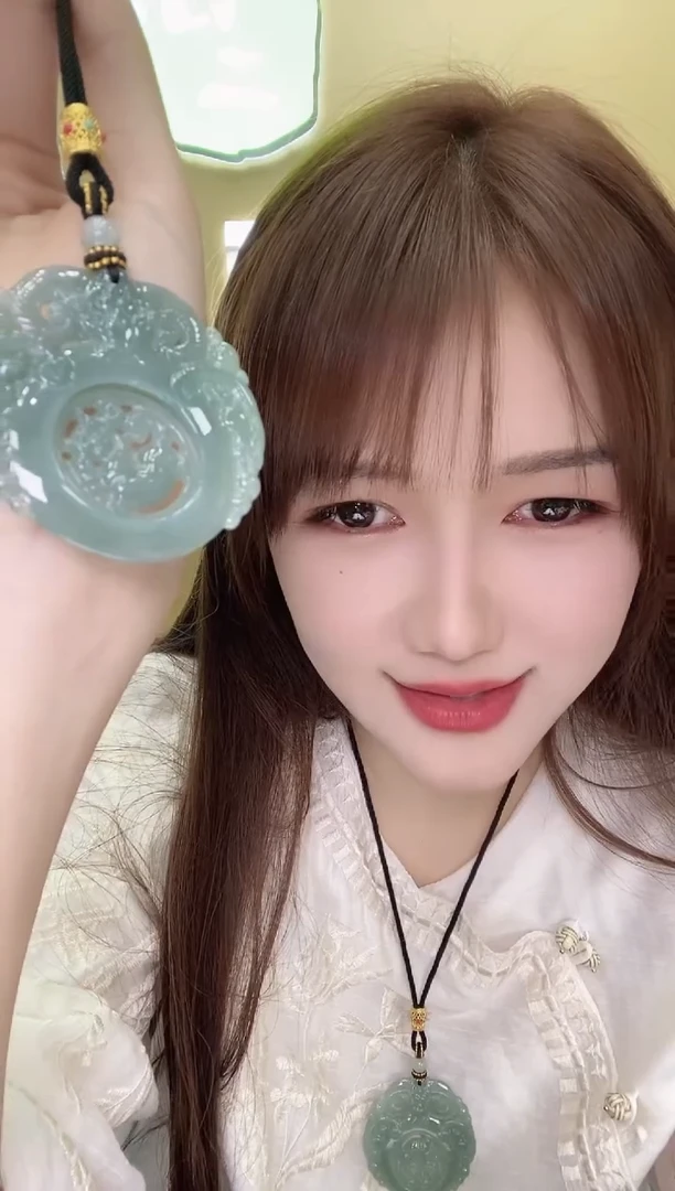 未镶嵌挂件翡翠344767/三羊开泰   多样性一件发