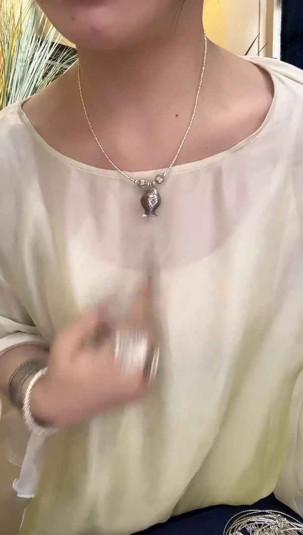 无925银燕*项链