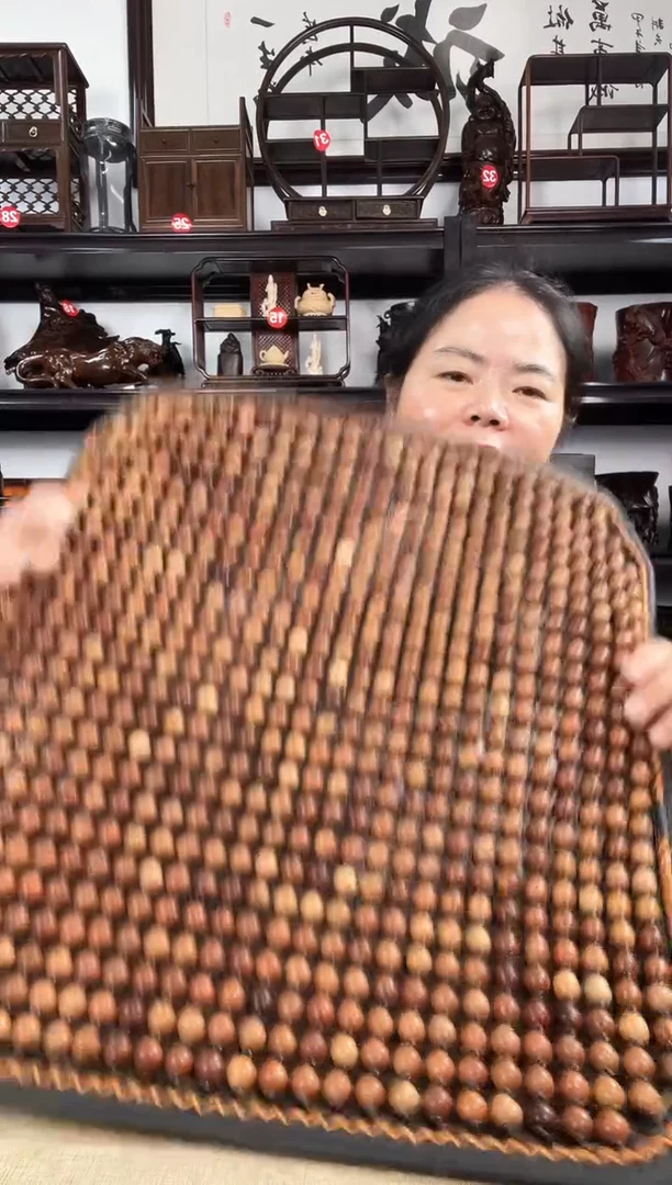 木坐垫老李红木工艺品