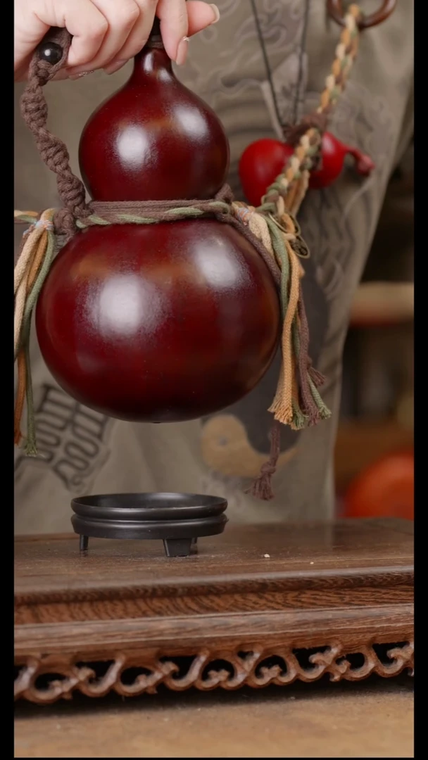 32号精品天然大漆酒葫芦一物一拍~