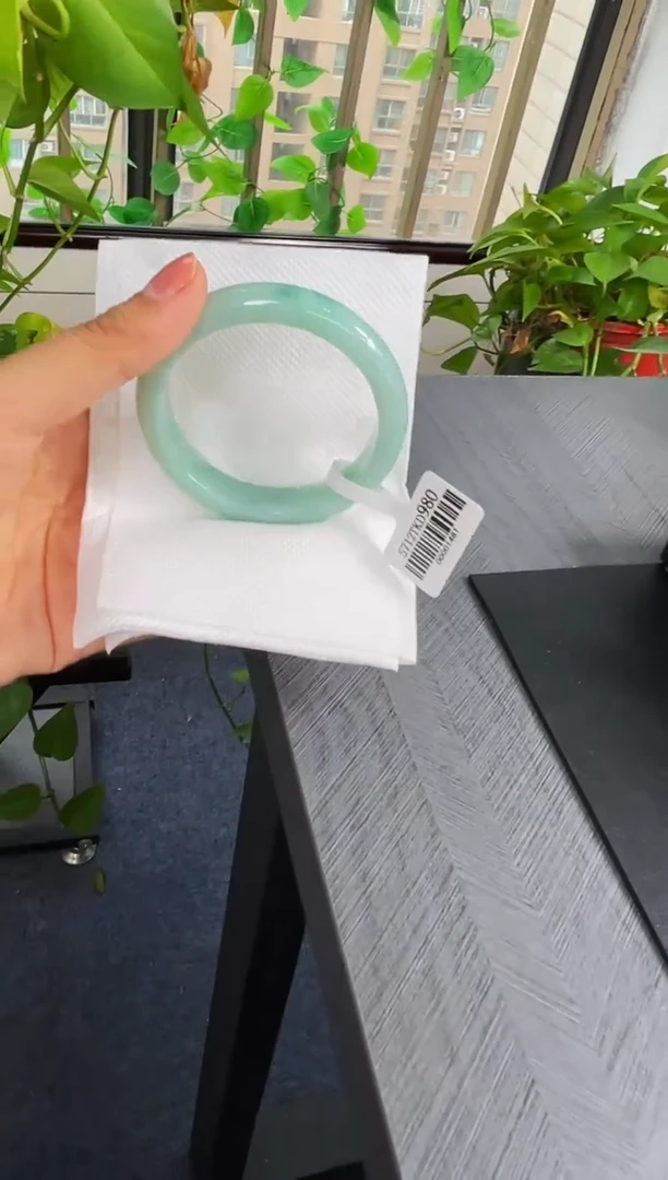 未镶嵌手镯翡翠014-57.5