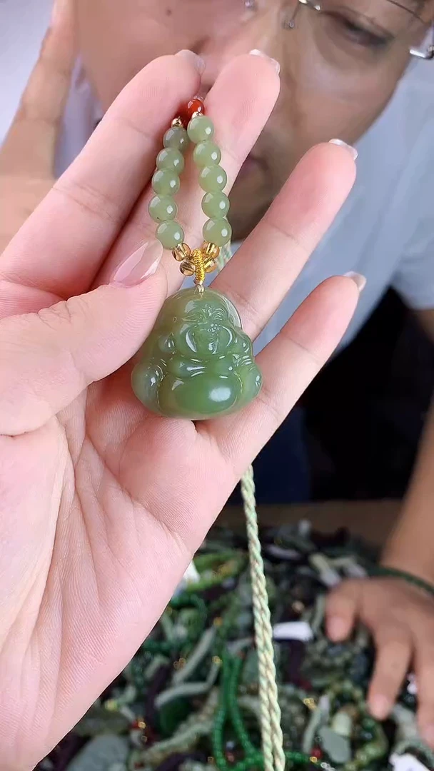 和田玉未镶嵌挂件多样性发货拍一发一