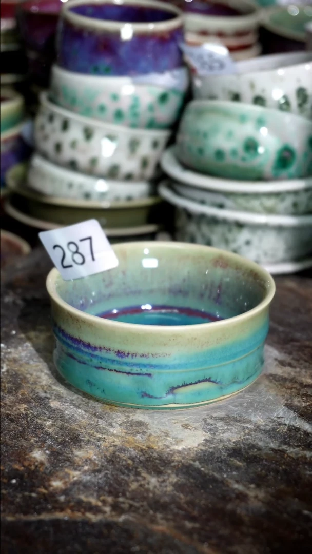 摆件精品窑变钧瓷茶器