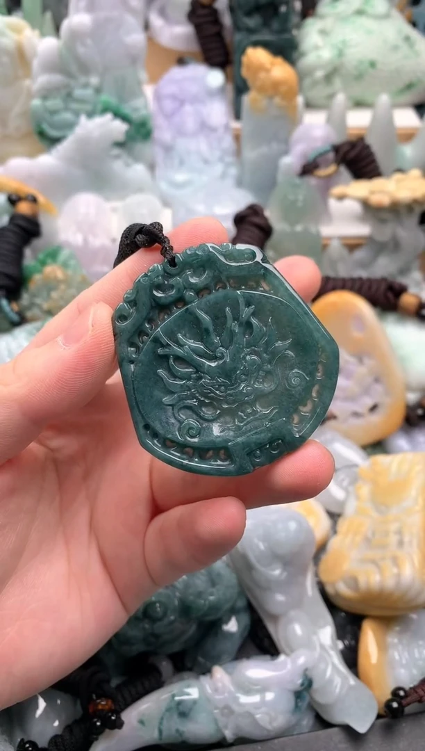 吊坠(不含链)未镶嵌翡翠1