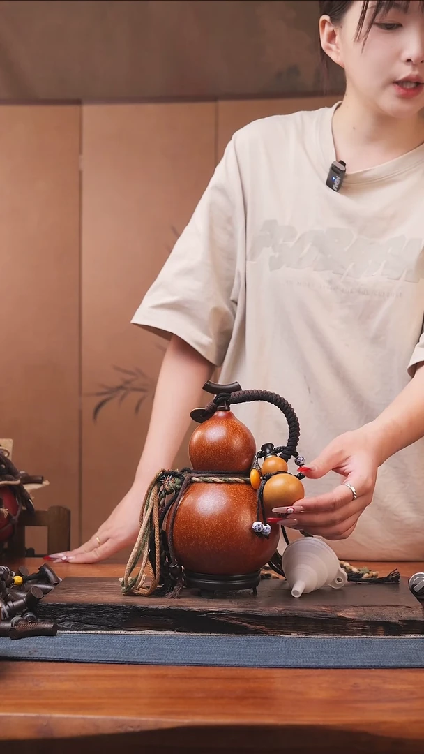 412号精品大漆葫芦防腐防渗装水茶酒