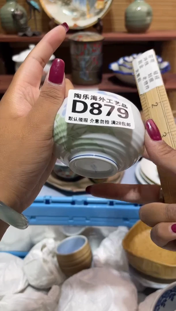 瓷片左*             D879
