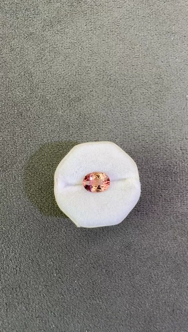 未镶嵌珠宝半成品碧玺1.23ct