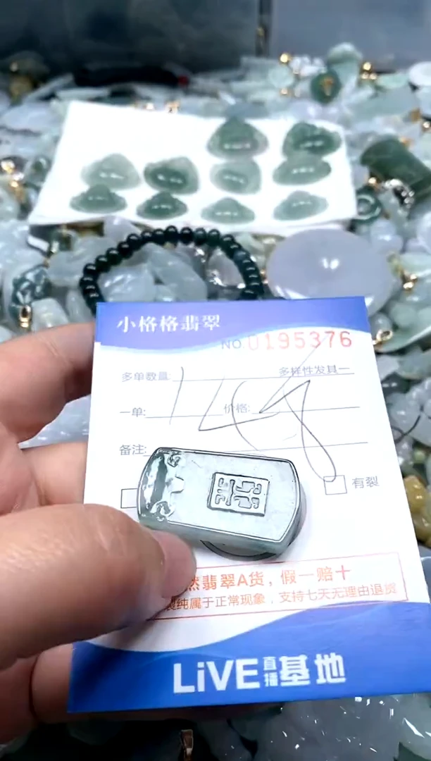 【闪购商品】翡翠颈饰未镶嵌闪购商品0195376