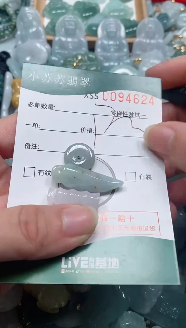 【闪购商品】翡翠颈饰未镶嵌闪购商品0094624