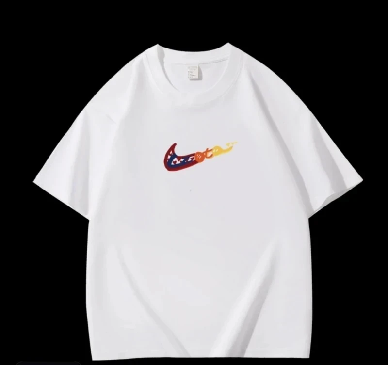 【一折粉丝福利】潮牌男女同款圆领百搭T恤