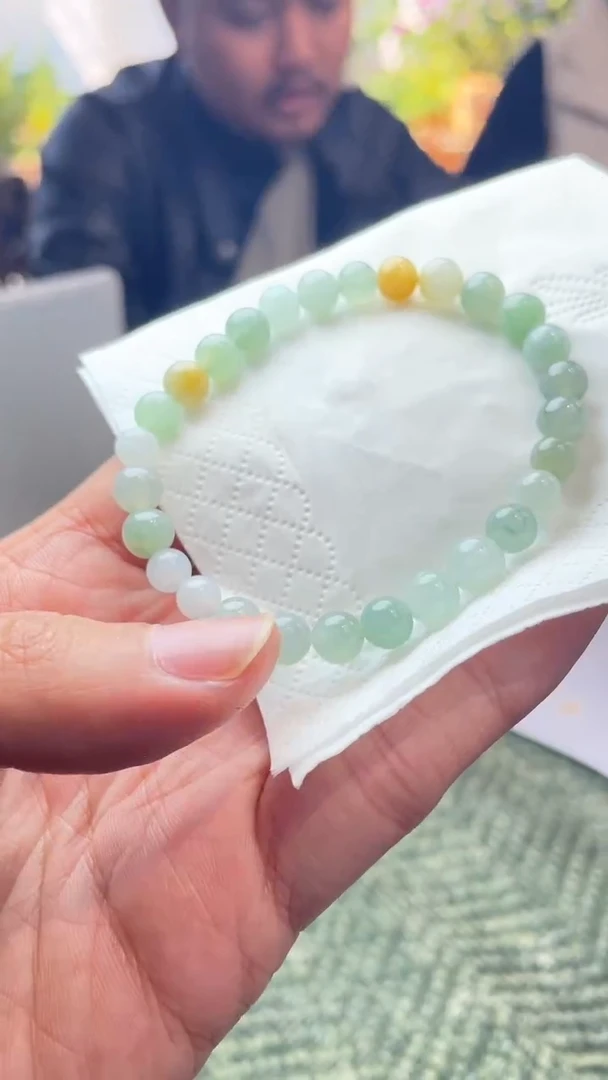 未镶嵌手链翡翠手串