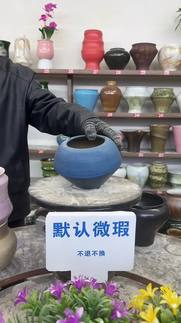 1月3号-高12口10瑕花盆