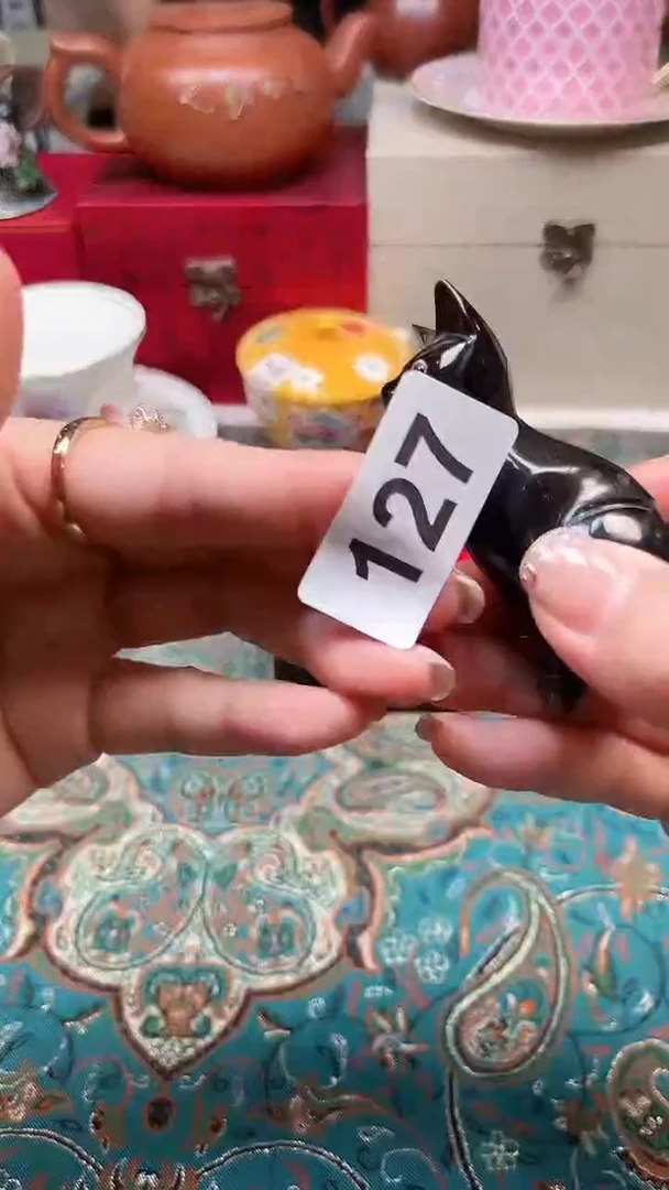 瓷片瓷片柴窑烧制半手工多人