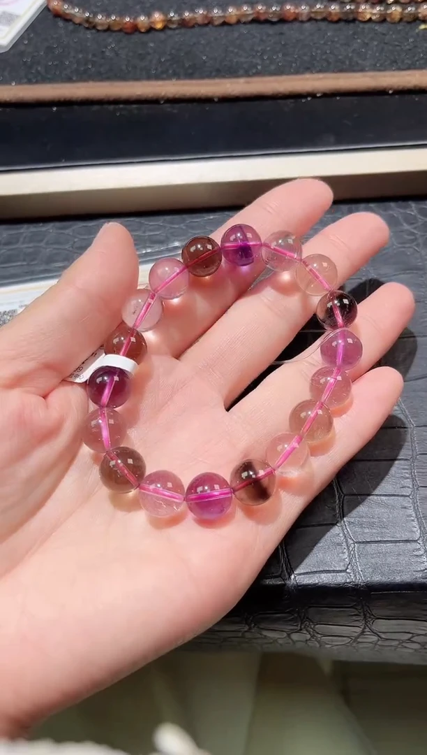 未镶嵌手链水晶36号超七水晶单圈11+mm