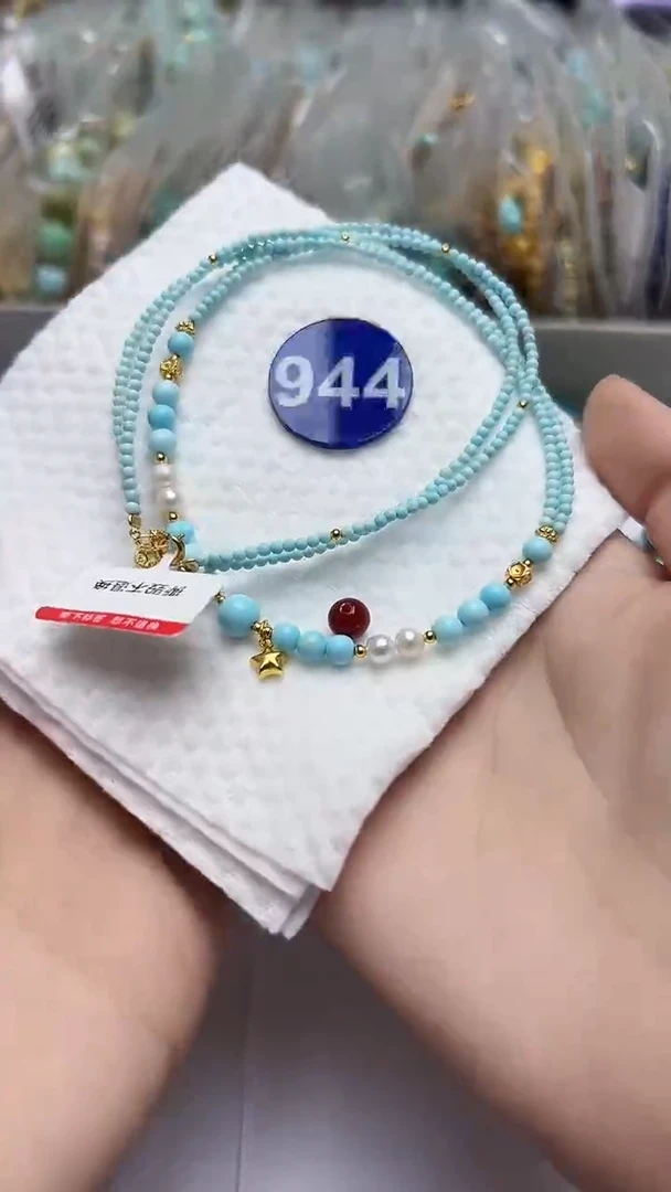 玛瑙/玉髓珠子银S925镶嵌944