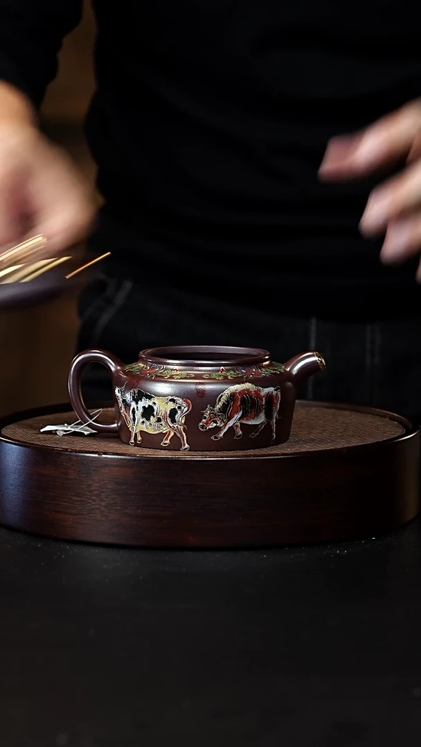 茶壶紫砂宜兴紫砂壶h13013