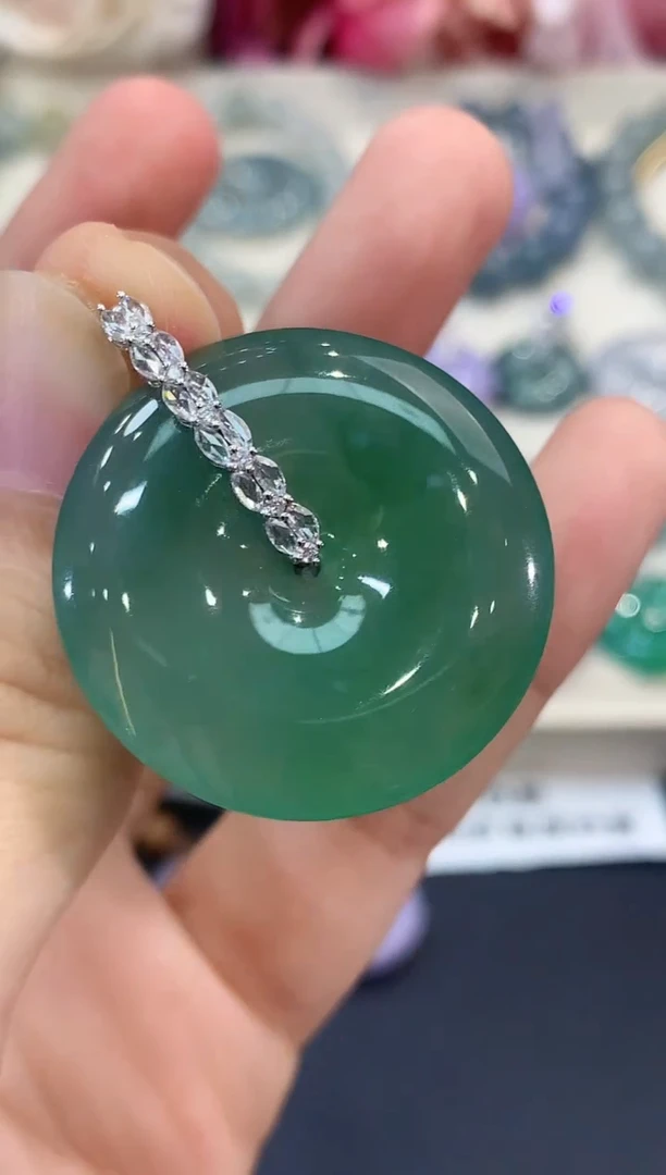 吊坠(不含链)未镶嵌翡翠B202