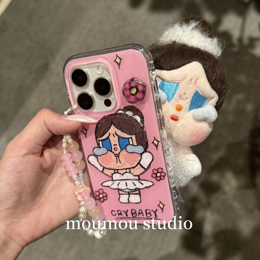 诚星泽婚纱跳舞哭娃适用苹果16promax手机壳华为vivo小米荣耀一加