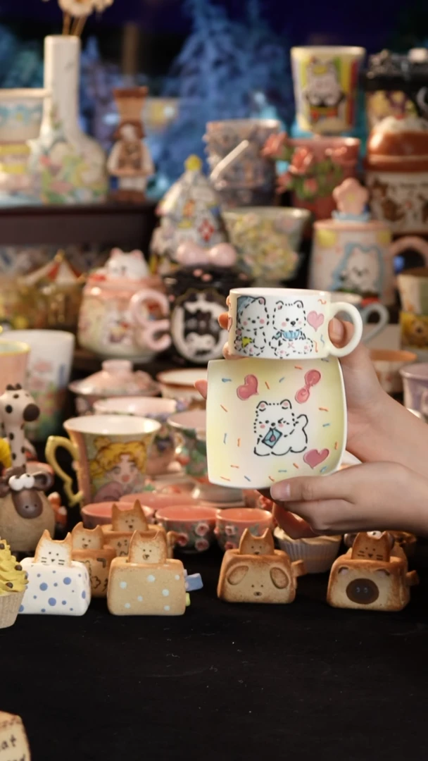 其他陶景德镇釉下彩手绘设计师款陶瓷