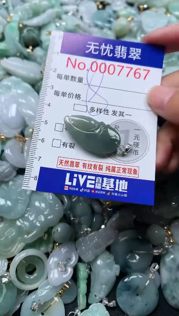 颈饰未镶嵌翡翠7767