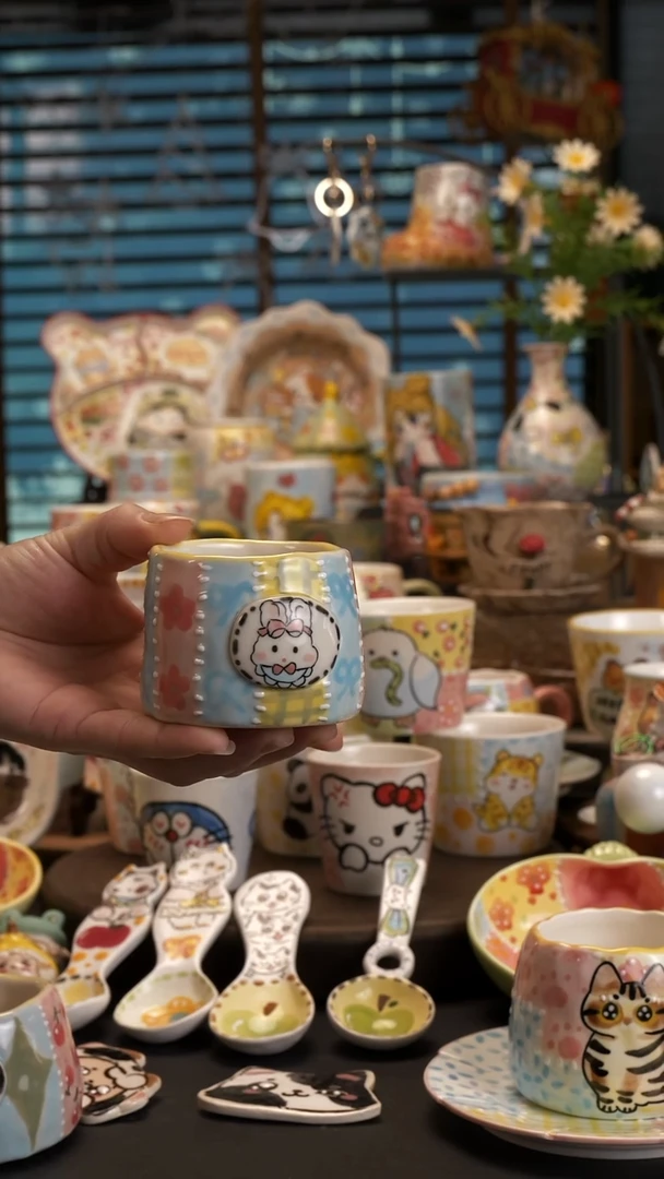 【闪购商品】【原创设计】景德镇手绘陶瓷