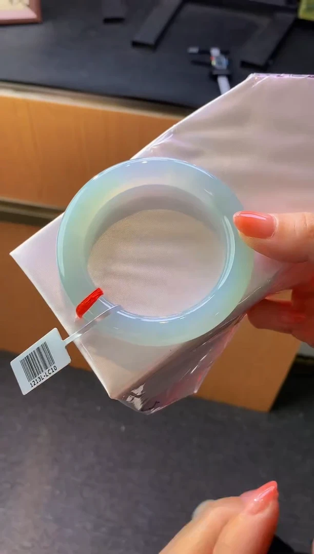 未镶嵌手镯翡翠-C5 圈口56.3