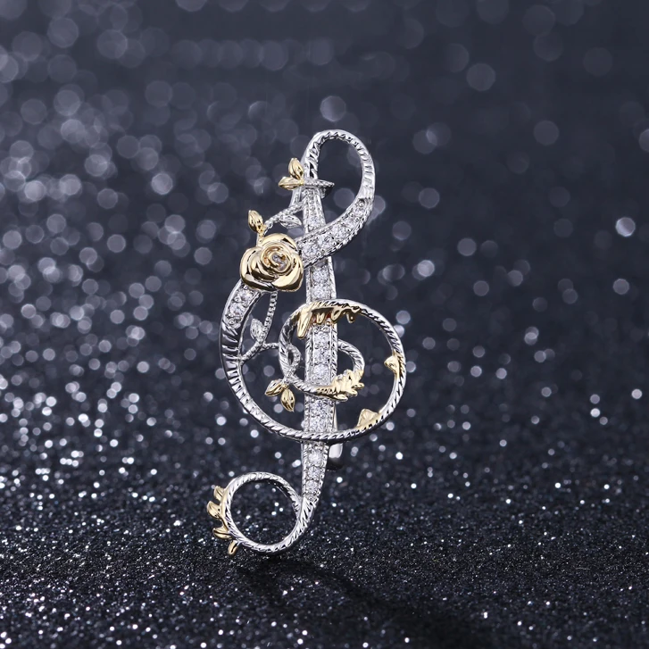 固口款都在这里 描金吉言珐琅彩繁花似锦新款老师傅手工领针打造