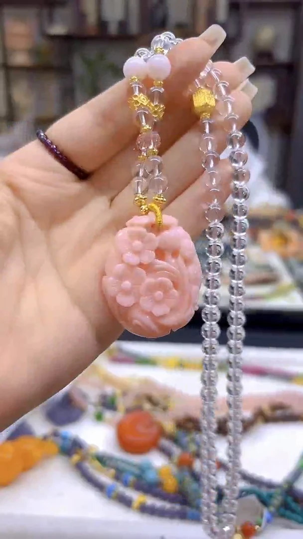 未镶嵌毛衣链水晶DIY款M736