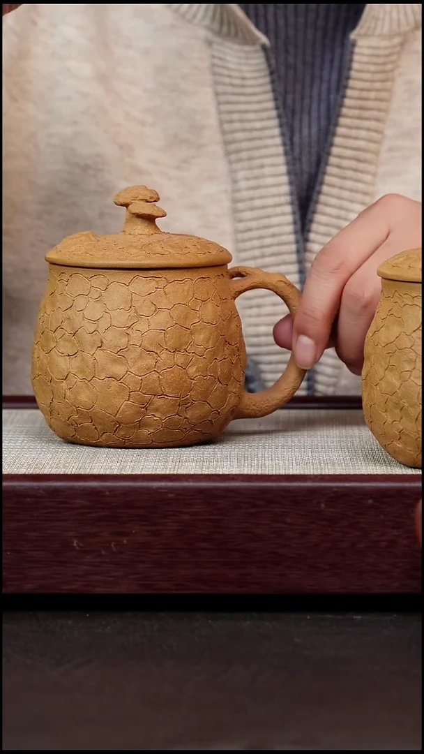 茶杯紫砂灵芝供春杯