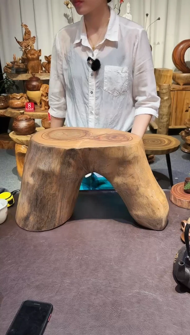 小叶红心香樟木花架55-22-32