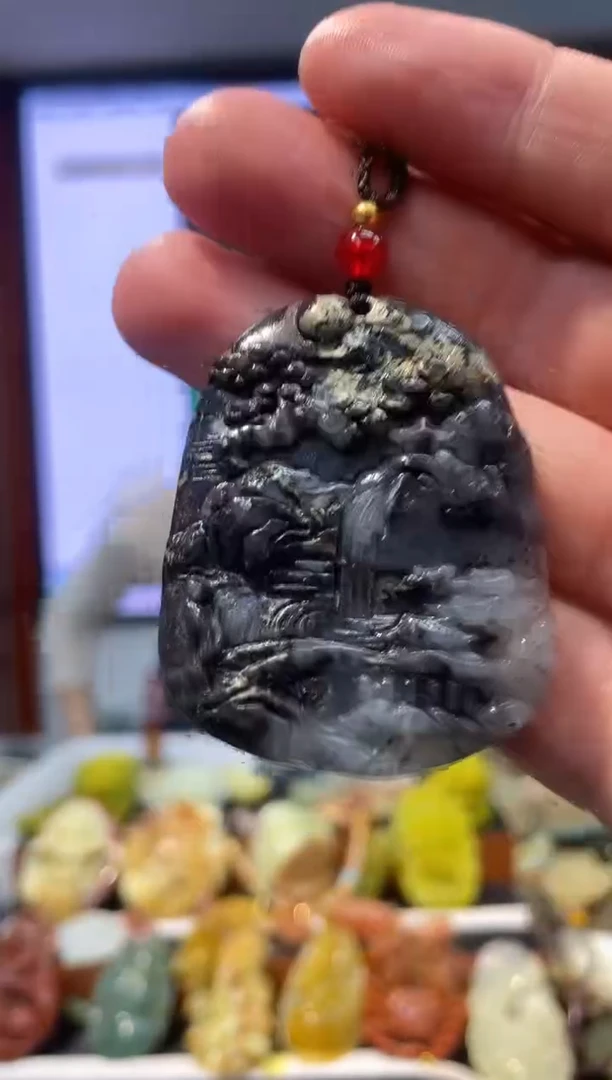 【闪购商品】岫玉吊坠未镶嵌·