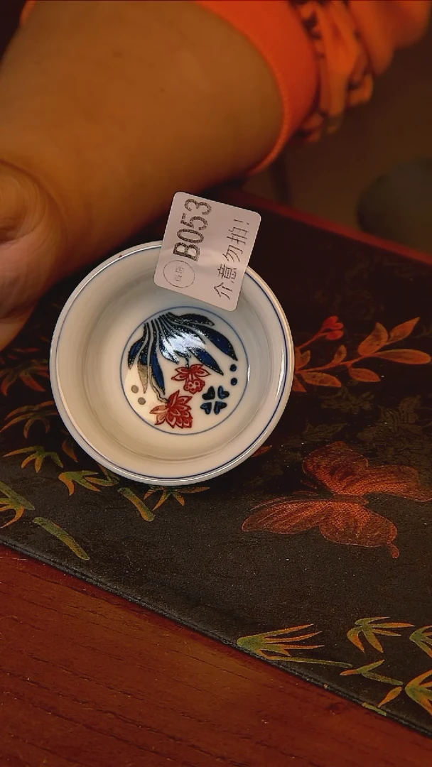 杯手工手绘杯杯很美丽