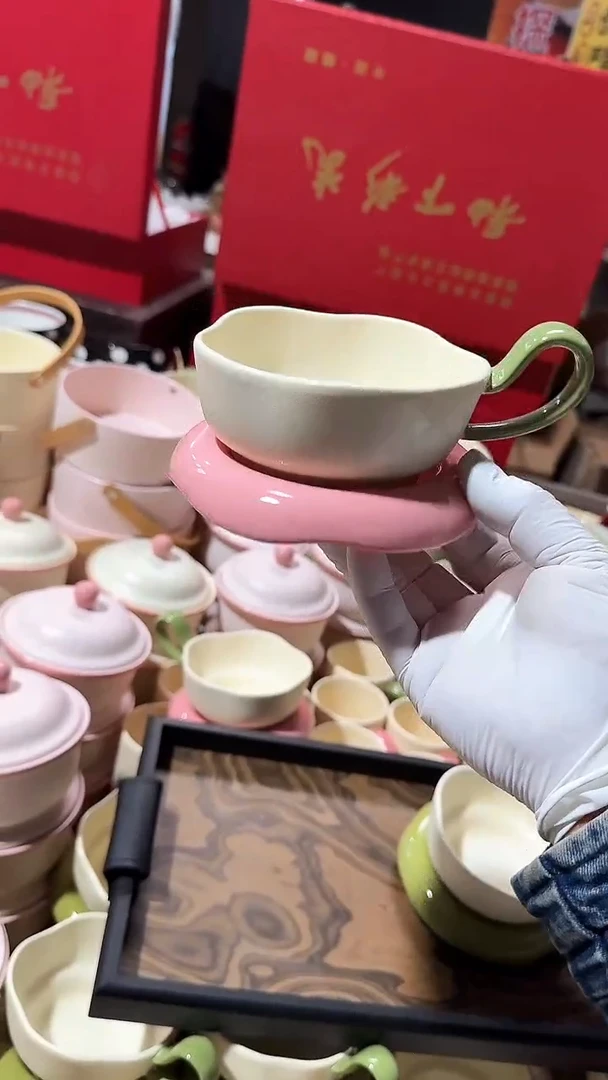 陶瓷咖啡杯碟 微瑕凑满20元包邮