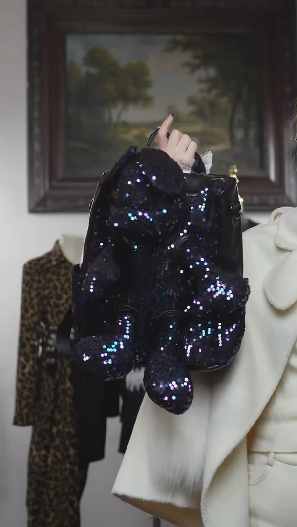 亮片米奇包包艺桐轩儿童潮服