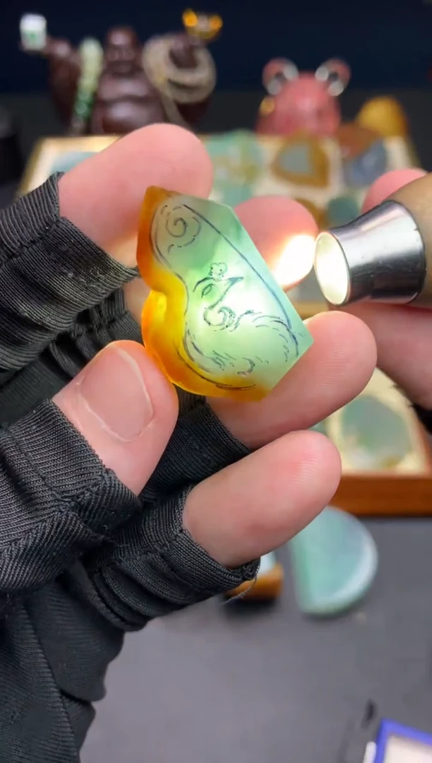 未镶嵌定制翡翠天然翡翠裸石（包工）