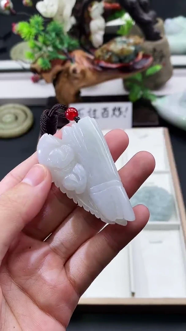 颈饰未镶嵌翡翠天然缅甸A货翡翠
