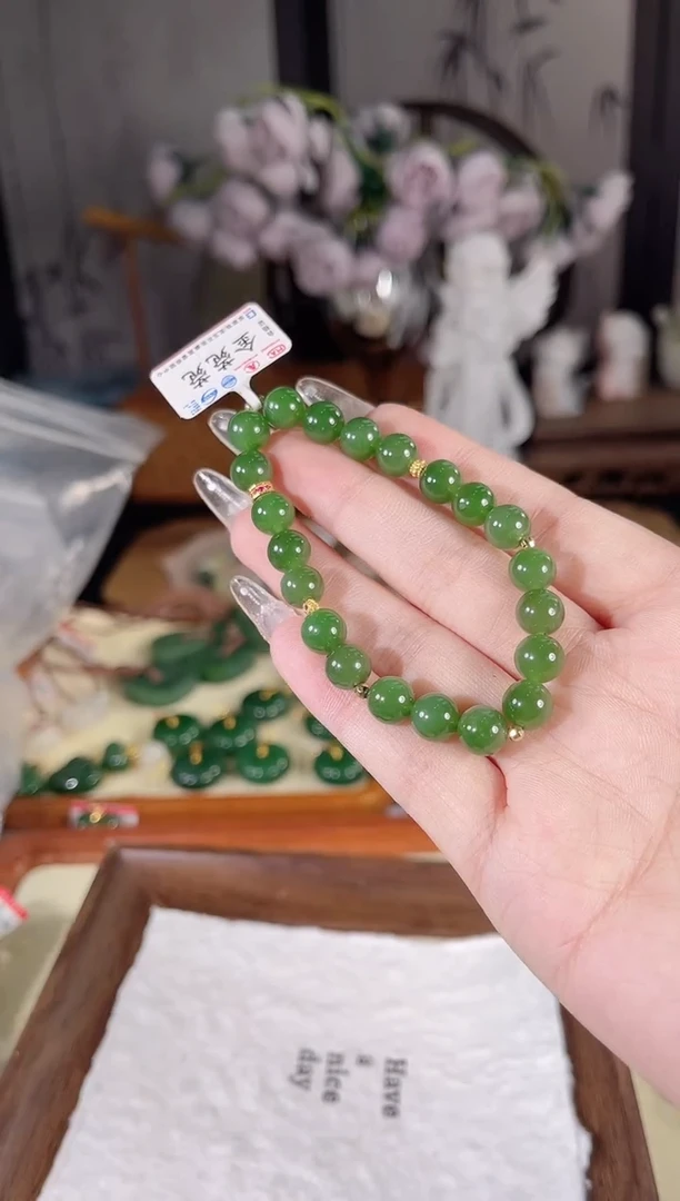 未镶嵌手链和田玉多样性发货其一孤品默认微瑕