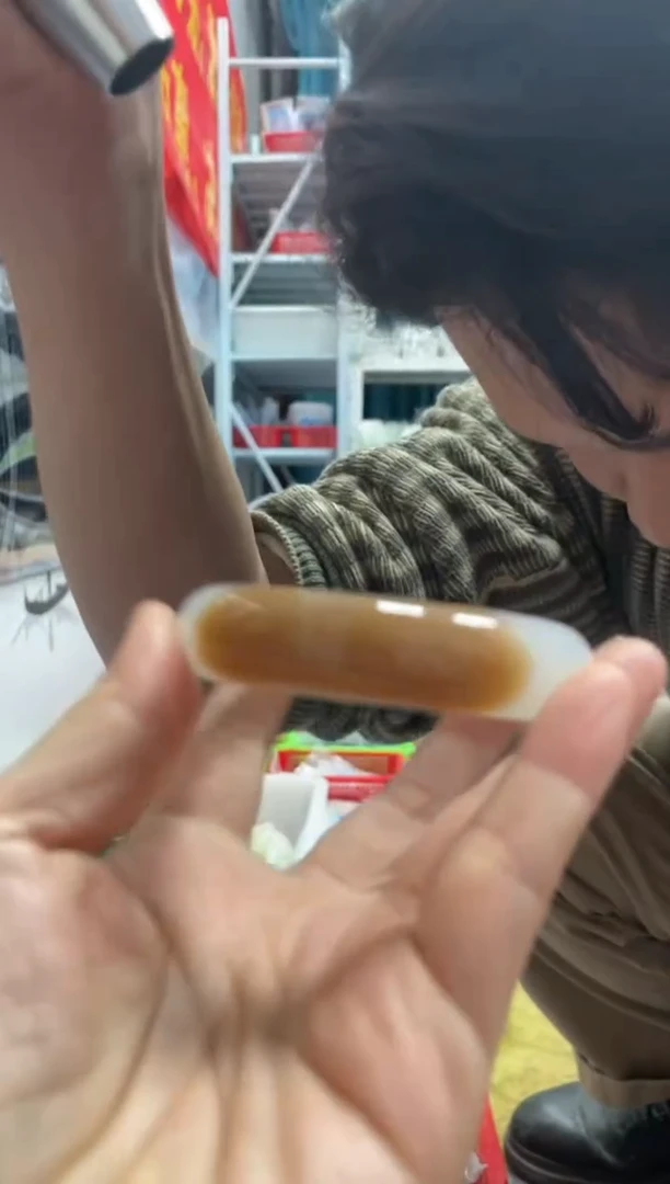 【闪购商品】和田玉颈饰未镶嵌A18一口糖浅糖56