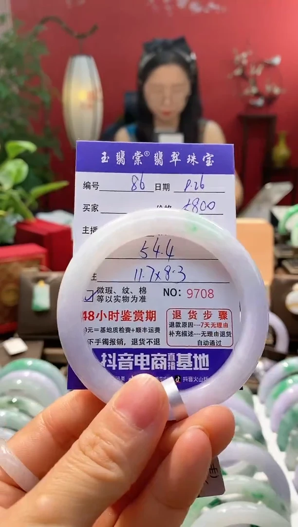 未镶嵌手镯翡翠翡翠86