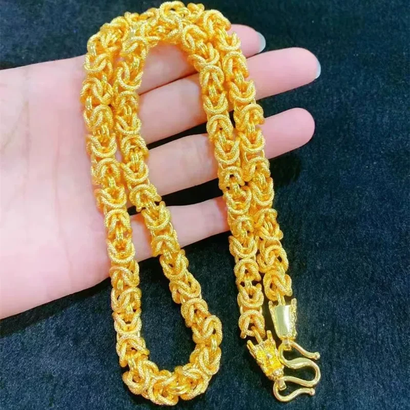 合金项链 精品磨砂龙骨项链